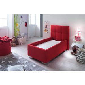 Kinderboxspringbett Mini Nylon / PES - Rot