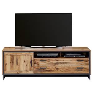 Tv-meubel Priay larikshouten look/grafietkleurig - Breedte: 185 cm