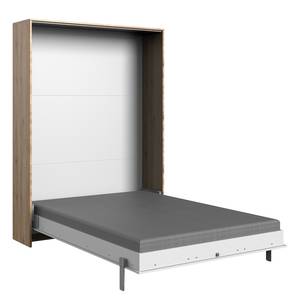 Opklapbed Juist II Alpinewit/San Remo eikenhouten look - 140 x 200cm