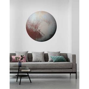 Papier peint intissé Pluto Encre au latex / Intissé - Multicolore