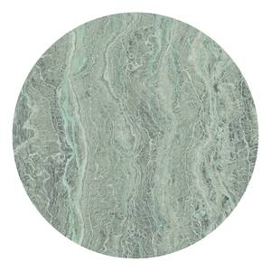 Papier peint intissé Green Marble Encre au latex / Intissé - Vert / Rose