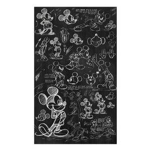Fotobehang Mickey Chalkboard vlies - meerdere kleuren