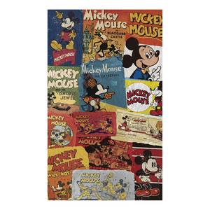 Papier peint intissé Mickey Billboard Intissé - Multicolore
