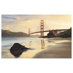 Vlies Fototapete Golden Gate Vlies - Bunt