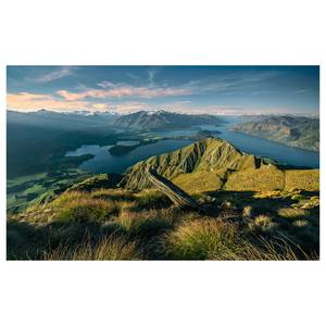 Fotobehang Green Ridges vlies - meerdere kleuren