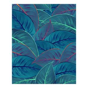 Fotobehang Foliage vlies - blauw
