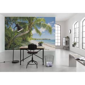 Fotobehang Fiji Dreams Boat vlies - meerdere kleuren