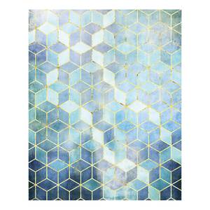 Papier peint intissé Mosaik Azzuro Intissé - Bleu