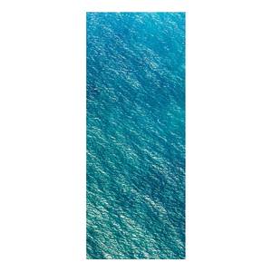 Fotobehang Blaupause Panel vlies - blauw/turquoise