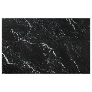 Papier peint intissé Marble Nero Intissé - Noir - Largeur : 400 cm