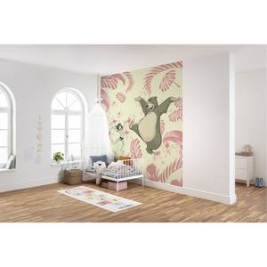 Fotobehang Dance the Jungle vlies - blauw/paars