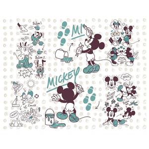 Vlies Fototapete Mickey and Friends Vlies  - Bunt