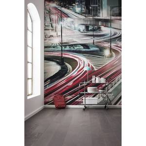 Fotobehang Speed Painting vlies - meerdere kleuren - Breedte: 400 cm