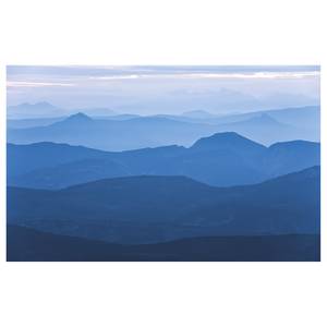 Papier peint intissé Blue Mountain Intissé - Multicolore - Largeur : 400 cm