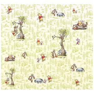 Fotobehang Winnie Pooh Friends vlies - meerdere kleuren