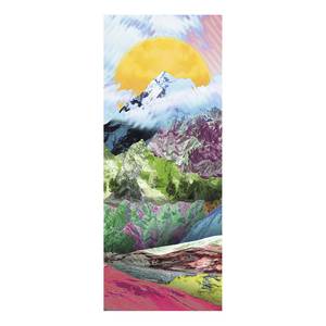 Papier peint intissé Mountain Top Intissé - Multicolore - Largeur : 100 cm