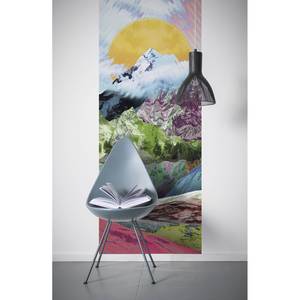 Fotobehang Mountain Top vlies - meerdere kleuren - Breedte: 100 cm