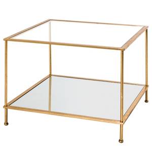 Couchtisch Casa View I Glas / Metall - Gold