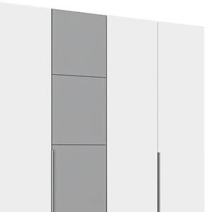 Armoire Bellezza Blanc alpin / Gris - Largeur : 271 cm