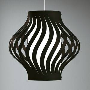 Plafonnier Helios I Plexiglas - 1 ampoule - Noir