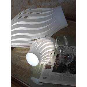 Lampe Helios I Plexiglas - 1 ampoule - Blanc