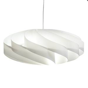 Hanglamp Flat I polyacryl - 3 lichtbronnen - Wit