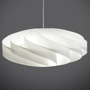 Hanglamp Flat III polyacryl - 1 lichtbron - Wit