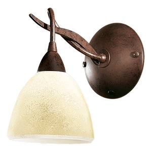 Wandlamp 4280 I melkglas/ijzer - 1 lichtbron