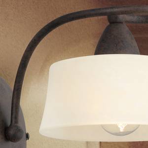 Wandlamp 4220 I melkglas/ijzer - 1 lichtbron