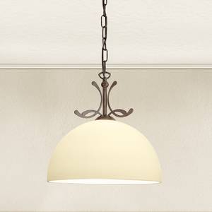 Hanglamp 1910 IV gesatineerd glas/ijzer - 1 lichtbron