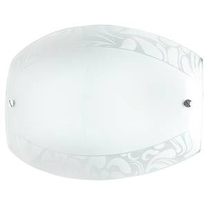 Wandlamp Marble I melkglas/ijzer - 1 lichtbron