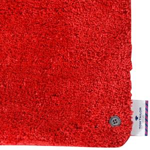 Tapis de bain Soft Fibres synthétiques - Rouge - 60 x 60 cm