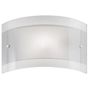 Wandlamp Bridge II glas/ijzer - 1 lichtbron