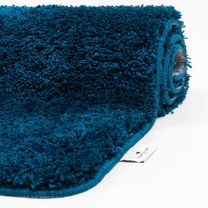 Tapis de bain Soft Fibres synthétiques - Bleu pétrole - 60 x 60 cm