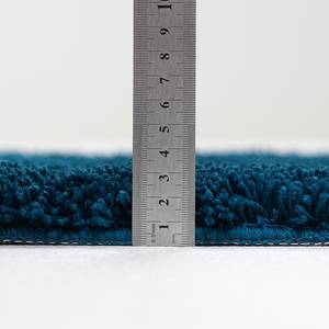 Tapis de bain Soft Fibres synthétiques - Bleu pétrole - 60 x 60 cm