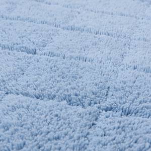 Badmat Cotton Pattern katoen - Blauw - 70 x 120 cm
