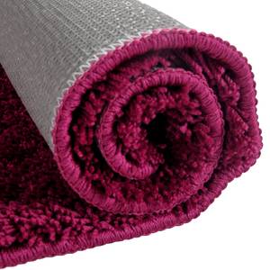 Tapis de bain Soft Fibres synthétiques - Rose foncé - 70 x 120 cm