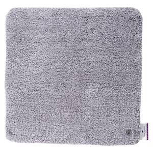 Tapis de bain Soft Fibres synthétiques - Argenté - 60 x 60 cm