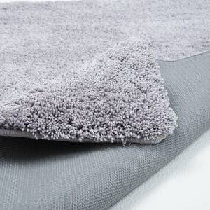 Tapis de bain Soft Fibres synthétiques - Argenté - 60 x 60 cm