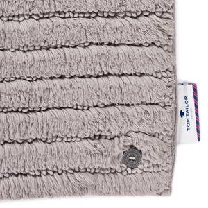Tapis de bain Cotton Stripe Marron - 70 x 120 cm
