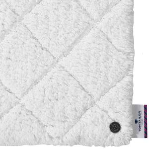 Tapis de bain Cotton Pattern Coton - Blanc - 60 x 60 cm