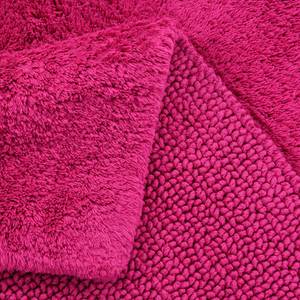 Badematte Cotton Double Baumwolle - Pink - 60 x 60 cm