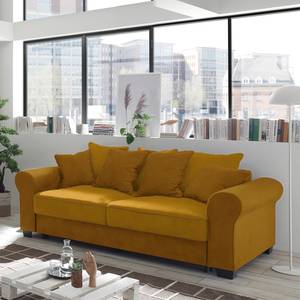 Sofa Marcola (2-Sitzer) Webstoff; Microfaser - Microfaser Salvo: Ocker