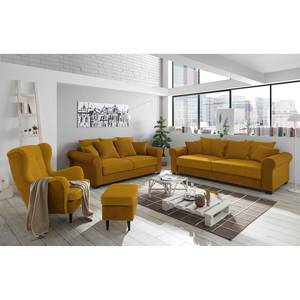 Sofa Marcola (2-Sitzer) Webstoff; Microfaser - Microfaser Salvo: Ocker