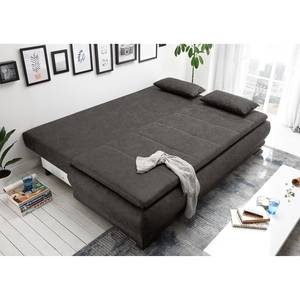 Schlafsofa Swanton Webstoff - Webstoff Roge: Anthrazit