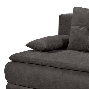 Schlafsofa Swanton Webstoff - Webstoff Roge: Anthrazit