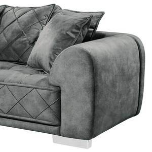 Ecksofa Upland Microfaser - Microfaser Salvo: Grau