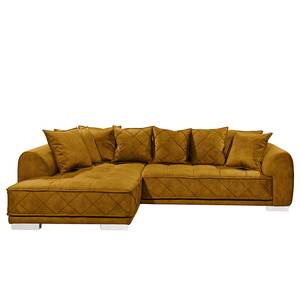 Ecksofa Upland Microfaser - Microfaser Salvo: Ocker