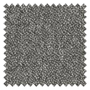 Zithoek Glenmoore geweven stof - Geweven stof Ganum: Grijs - Longchair vooraanzicht links/Ottomaan rechts