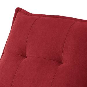 Fauteuil Tutu microvezel - Microvezel Ranu: Bessen - Met hocker - Zonder armleuningen